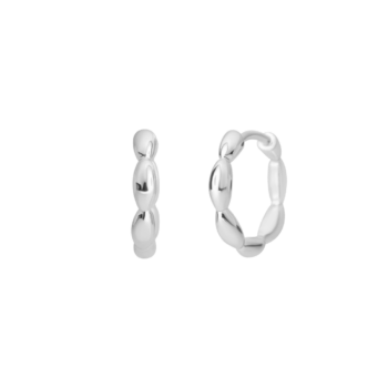 kolczyki kółka srebrne, srebrne kolczyki koła z cyrkonią, kolczyki koła srebrne z cyrkonią